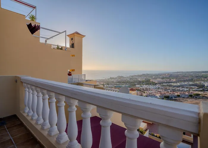 Con Terraza Y Vistas En Costa Adeje, Sunset Mirage * Costa Adeje (Tenerife)